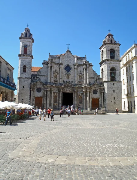 San Cristobal in Cathedral Square — Stock Photo, Image