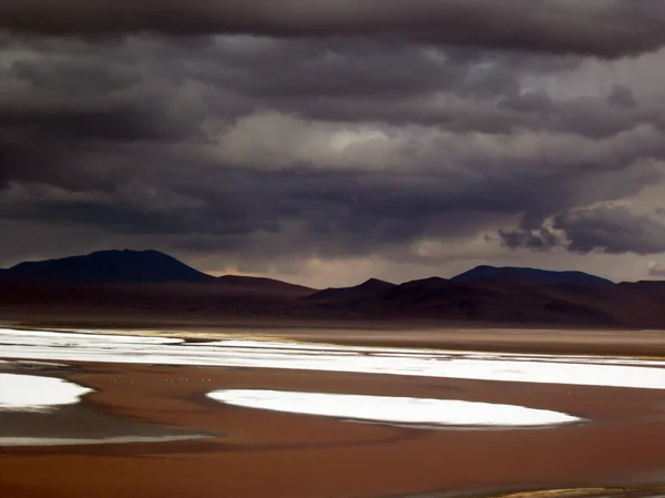 Altiplano poblíž uyuni — Stock fotografie