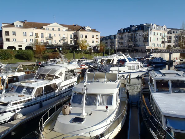 Cergy port — Stock fotografie