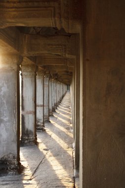 Angkor Wat koridoru.