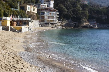 Fiascherino beach, İtalya