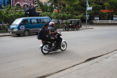 işlek cadde içinde siem reap, Kamboçya