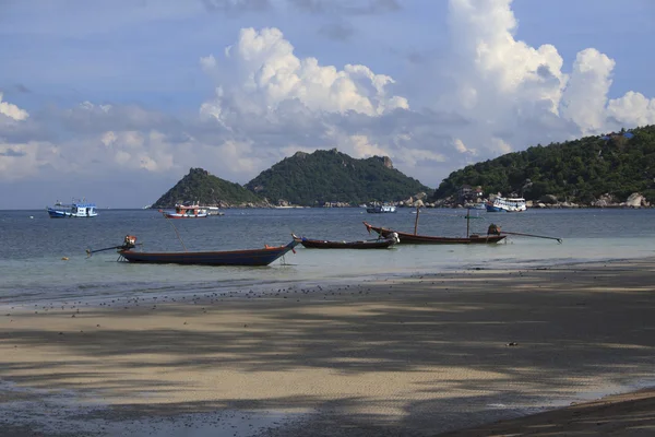 Bateaux à queue longue en Thaïlande — Photo