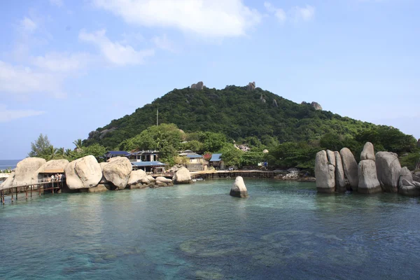 Isla Nang Yuan en Koh Tao, Tailandia — Foto de Stock