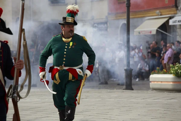 Sarzana Napoleon Festiwal — Zdjęcie stockowe