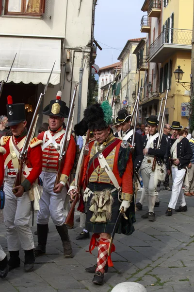 Sarzana Napoleon Festiwal — Zdjęcie stockowe