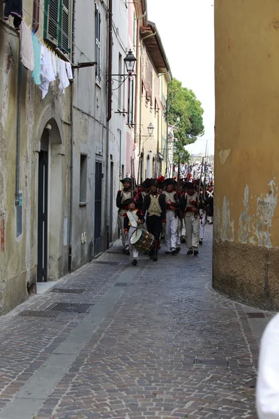 Sarzana Napoleon festival — Stockfoto