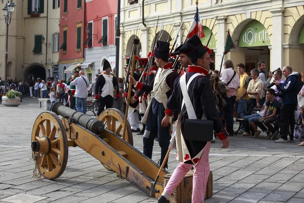 Sarzana Napóleon fesztivál — Stock Fotó