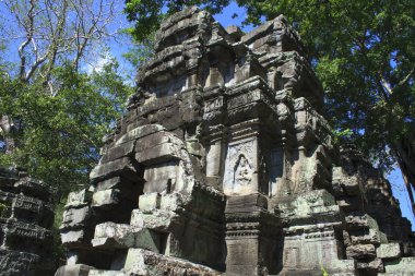 yakınlarında Kamboçya angkor wat Tapınağı kalıntıları
