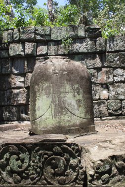 yakınlarında Kamboçya angkor wat Tapınağı kalıntıları