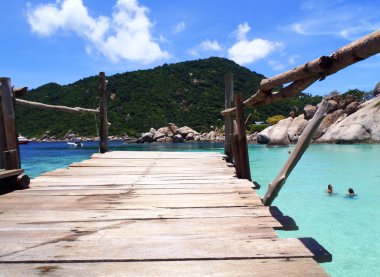 Nang yuan Adası koh tao, Tayland