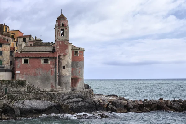 Tellaro, golfo dei poeti, église — Photo