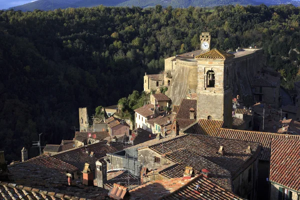 Mittelalterliche italienische Stadt — Stockfoto