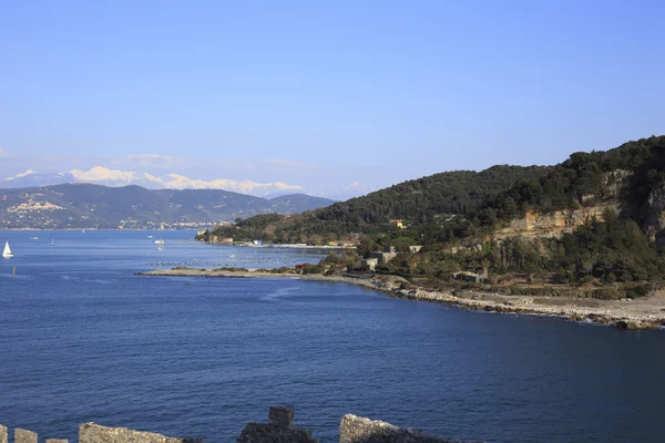 Liguria sahil şeridi — Stok fotoğraf