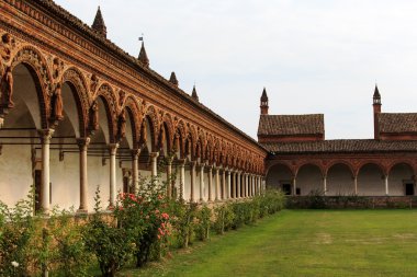 Certosa di pavia (lombardy, İtalya)