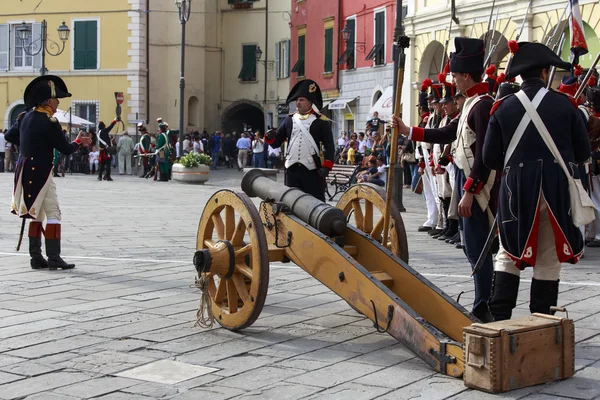 Sarzana Napoleon festival — Stock Photo, Image