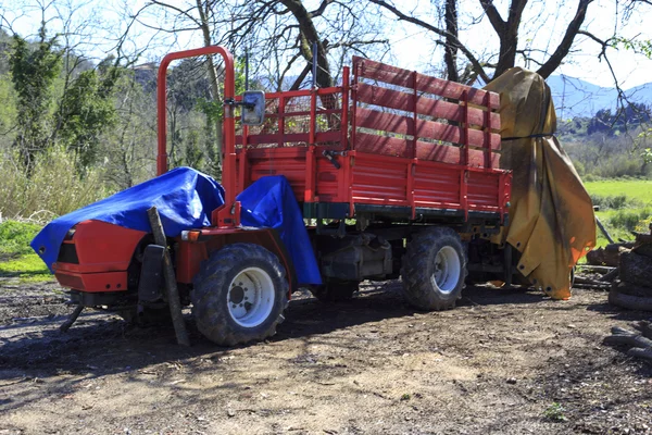 Der Traktor — Stockfoto