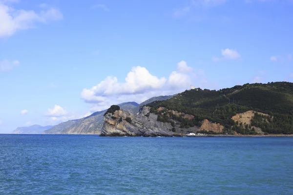 Coast of La Spezia province in Liguria, Italy — Stock Photo, Image