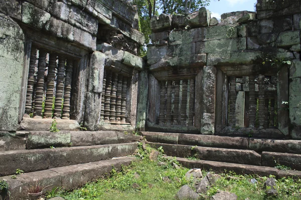 Angkor Wat tallas de piedra y detalle — Foto de Stock