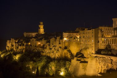 Pitigliano, Toskana, İtalya