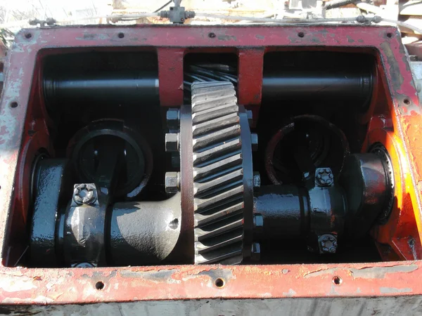 Gear of a ground drill — Stock Photo, Image