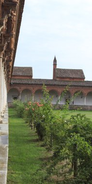 Certosa di pavia (lombardy, İtalya)