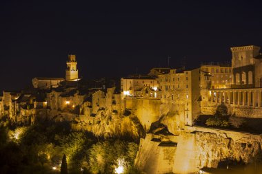 Pitigliano, Toskana, İtalya 