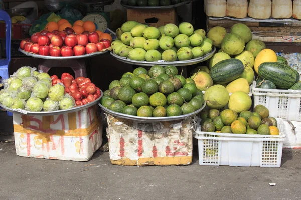 Sebze pazarı — Stok fotoğraf