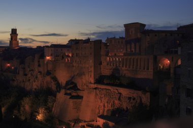 Pitigliano, Toskana, İtalya