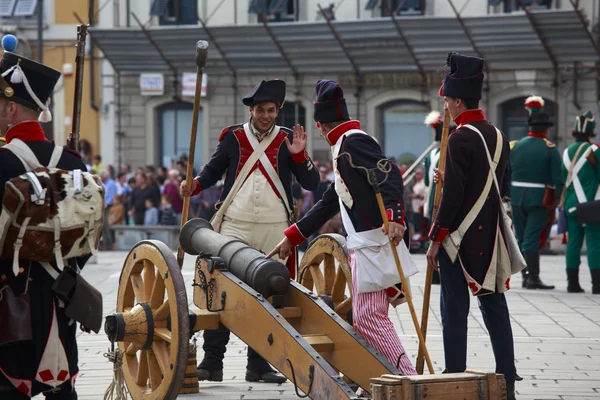 Sarzana Napoleon festival — Stock Photo, Image