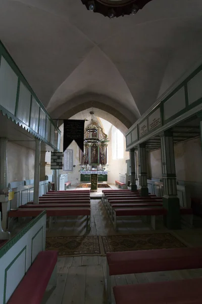 Valea Viilor Roumanie Mai 2018 Une Célèbre Église Fortifiée Roumanie — Photo