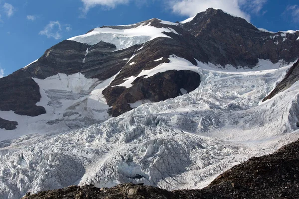 Τοπίο Του Παγετώνα Monte Rosa Ιταλία — Φωτογραφία Αρχείου