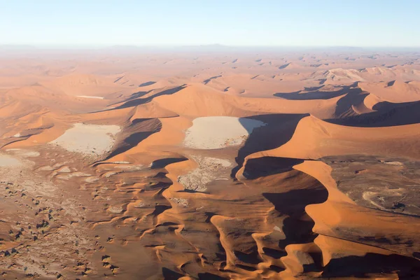 Foto Genomen Vanuit Helikopter Sossusvlei Namibië — Stockfoto