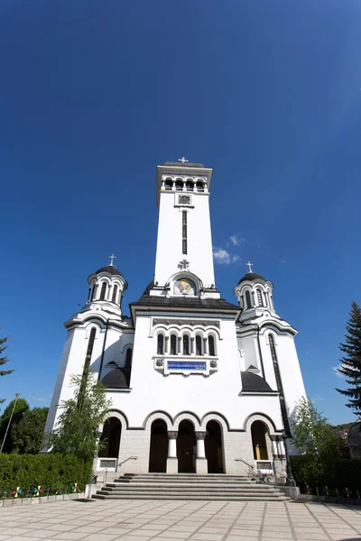 Sighisoara Romania Aprile 2018 Chiesa Sighisoara View — Foto Stock