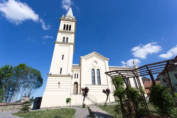 Sighisoara Rumania Abril 2018 Iglesia Sighisoara View —  Fotos de Stock