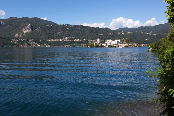 View Orta Lake Orta San Giulio — Stock Photo, Image