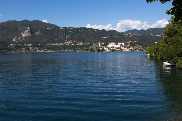 View Orta Lake Orta San Giulio — ストック写真