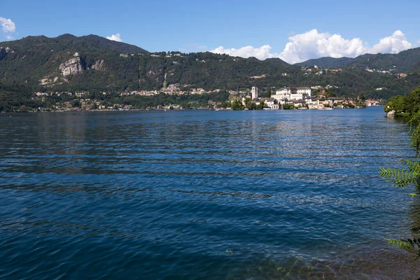 View Orta Lake Orta San Giulio — ストック写真