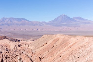 A view of Licancabur landscape in Chile