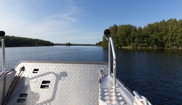 Una Foto Del Paisaje Región Del Lago Finlandia — Foto de Stock