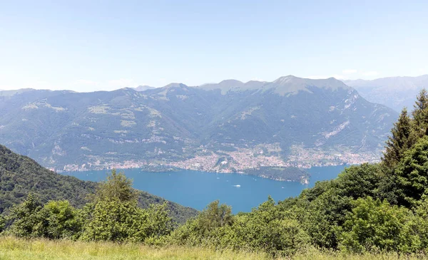 Landscape View Monte San Primo North Italy — Stock Photo, Image