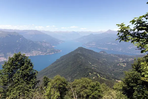 View Como Lake Monte San Primo Italy — Stock Photo, Image