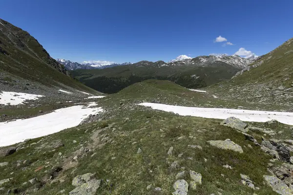 Vista Montaña Val Aosta Italia —  Fotos de Stock