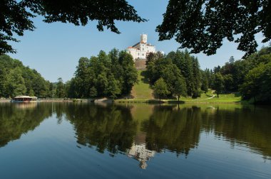 Hırvatistan'daki trakoscan Kalesi