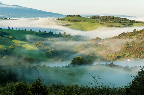 Landschaft in der Toskana — Stockfoto