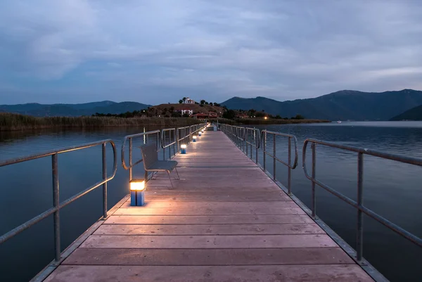 Floating bridge — Stock Photo, Image