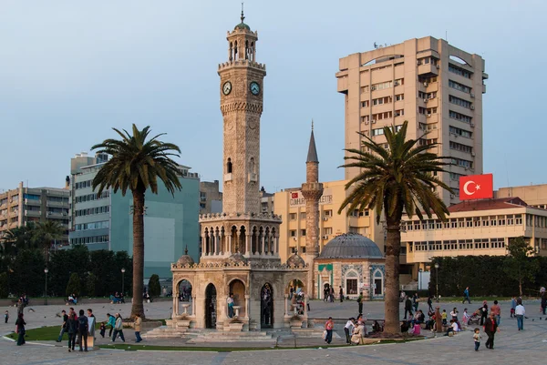 Torre dell'orologio Izmir, Turchia — Foto Stock