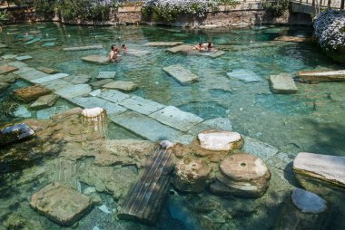 Kutsal havuzda pamukkale, Türkiye