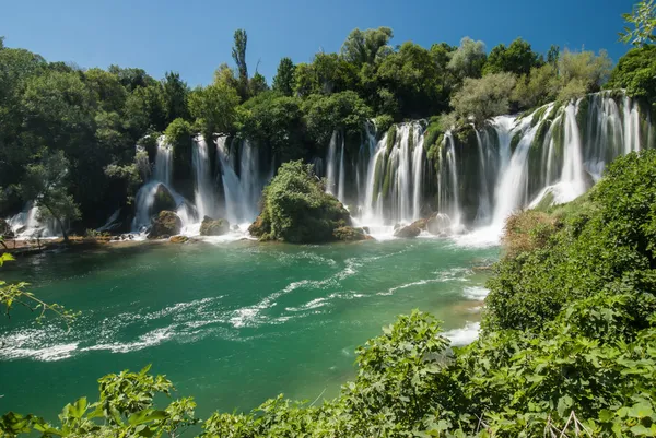 Bosna ve Hersek'te şelaleler — Stok fotoğraf