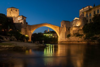 The Mostar bridge clipart